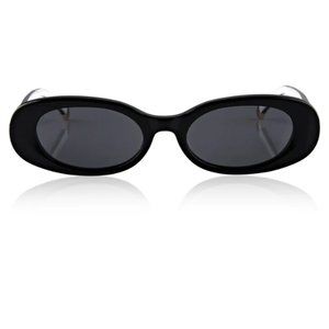 OSCAR X FRANK CITRA/ GLOSS BLACK WHITE SUNGLASSES